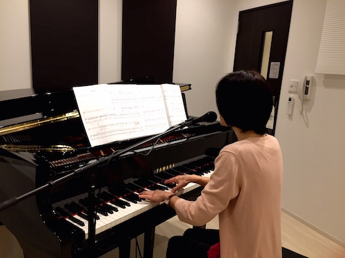 ピアノ弾き語り練習　堀紀久美